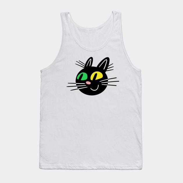 Catface! Tank Top by Bommush Designs
